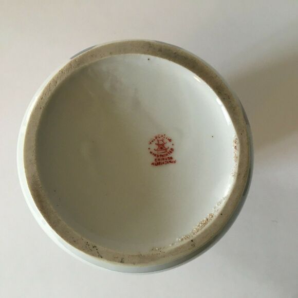 Gold Castle Chikusa Vase Made in Japan Lusterware Hand Painted 7.5” Vintage - Picture 9 of 10